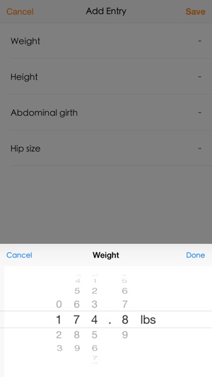 Weight Track - BMI and WHR(圖2)-速報App