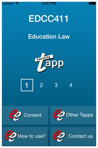 TAPP EDCC411 ENG3 screenshot 2