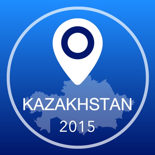 Kazakhstan Offline Map + City Guide Navigator, Attractions and Transports icon