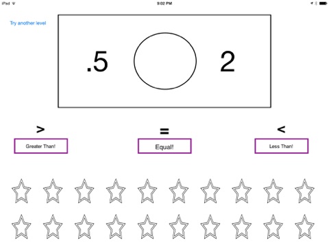 Comparing Decimals ~ Greater Than, Less Than, or Equal? Free screenshot 3