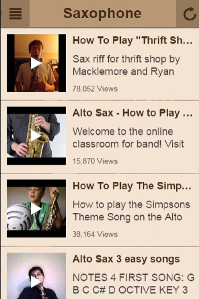 Saxophone Lessons - Learn To Play The Saxophone screenshot 4