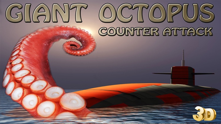 Giant Octopus Counter Attack - Gigantic Kraken U-boat Strike 3D