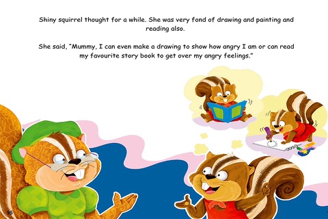 Angry Shiny Squirrel - Reading Planet series, authored by Sheetal Sharma, is a genre of imaginative fiction whose vibrant and bubbly characters discover the essence of good behaviour in a fun way screenshot 2