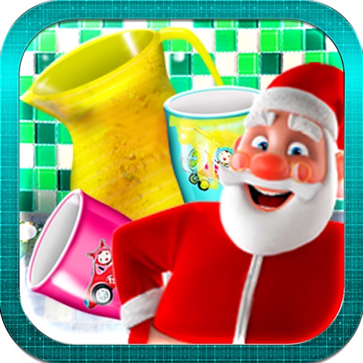 Santa Dish Washing Game iOS App