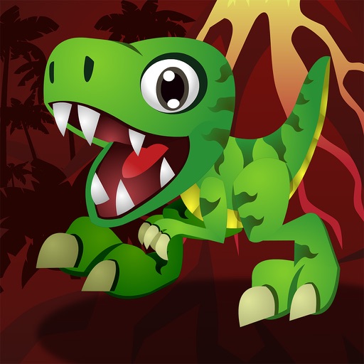 Bouncy Dino Hop - The Best of Dinosaur Games with Only One Life iOS App