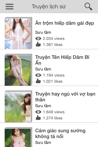 Truyện người lớn 2014 - Tuyển tập các bộ truyện 18+ mới nhất screenshot 2