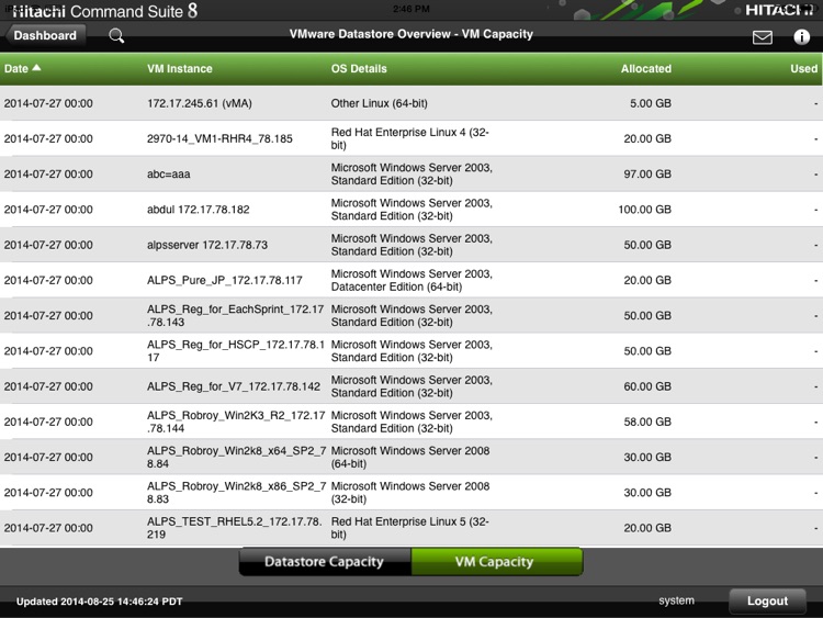 Hitachi Command Suite v8.0 for iPad® screenshot-4