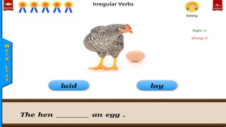 English Irregular Verbs Vocabulary Grammar Freeのおすすめ画像1