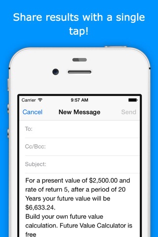 Future Value Calculator screenshot 2