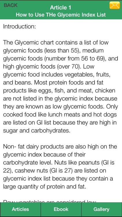 Glycemic Index Guide - How To Control Your Glycemic Index Effectively screenshot-3