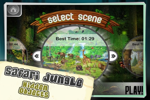 Safari Jungle Hidden Objects - Spot Different Hidden Objects & Solve Secret Mysteries screenshot 2