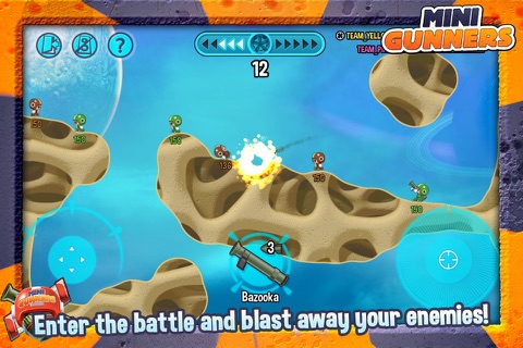 MiniGunners - Multiplayer Battle Arena screenshot 2