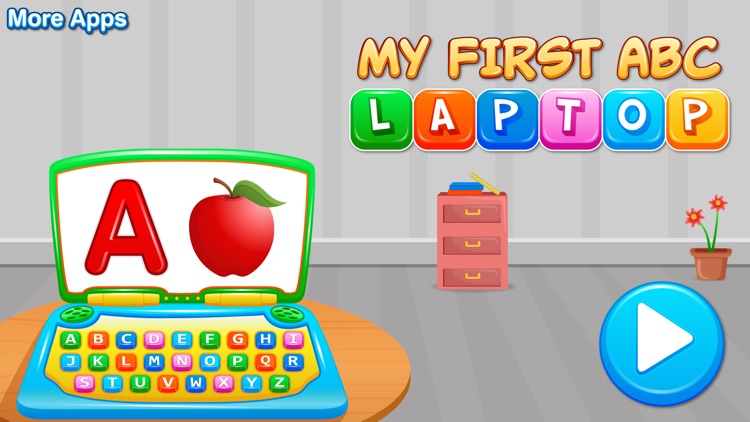 My First ABC Laptop Free - Learning Alphabet Letters Game for Toddlers and Preschool Kids screenshot-4