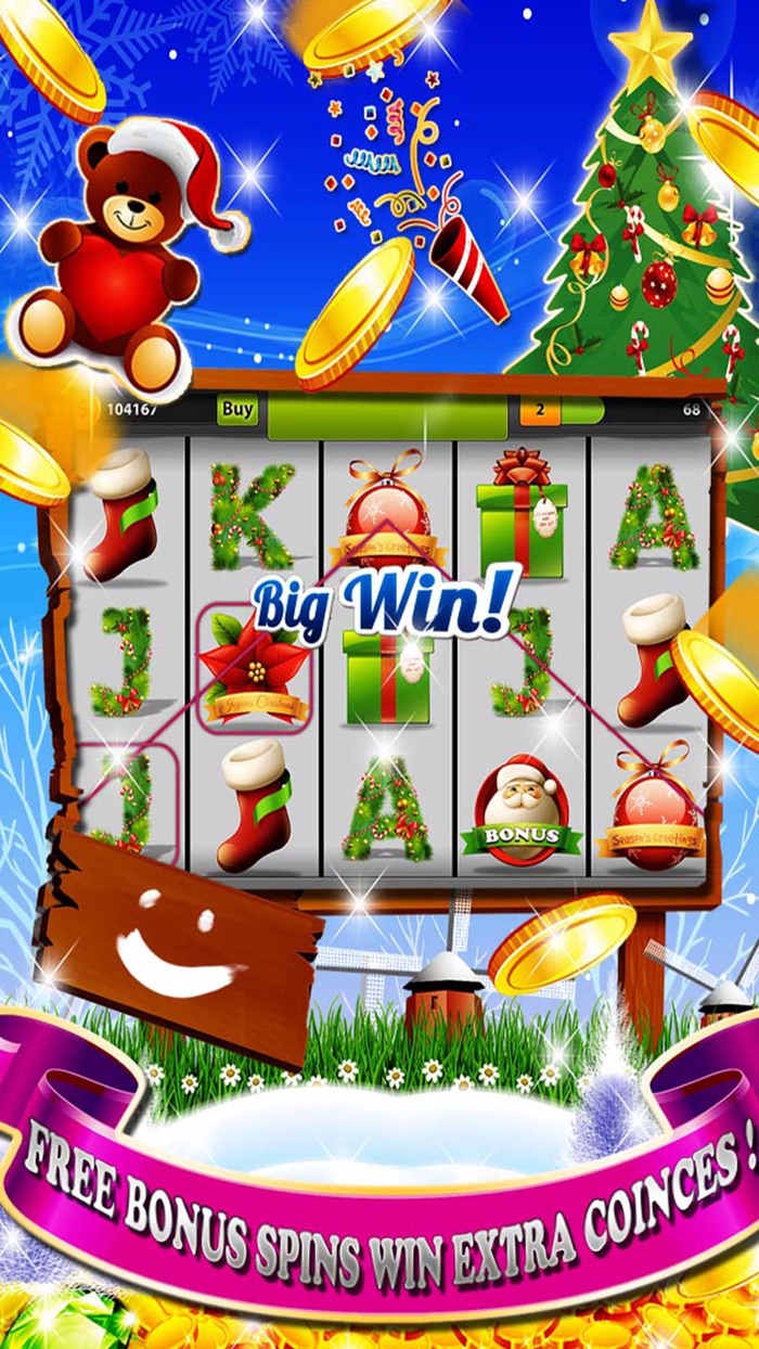 A Christmas Party Slots  Free Slot Machine Game with Big Hit Jackpot