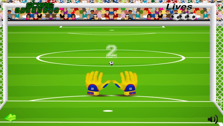 Top Flick Soccer Star Real Big Save Goalie: Block The Final Penalty Kick screenshot-1
