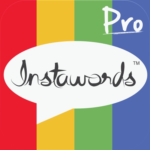 InstaWords Pro - Add Text Over Your Photos or Make Them Into Beautiful Pictures iOS App