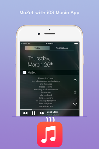 MuZet - Lyrics Widget screenshot 3