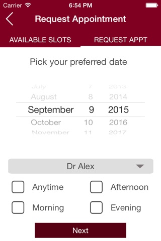 SRS Clinic App (Dental Clinics, Dentist Appointment Scheduling) screenshot 3