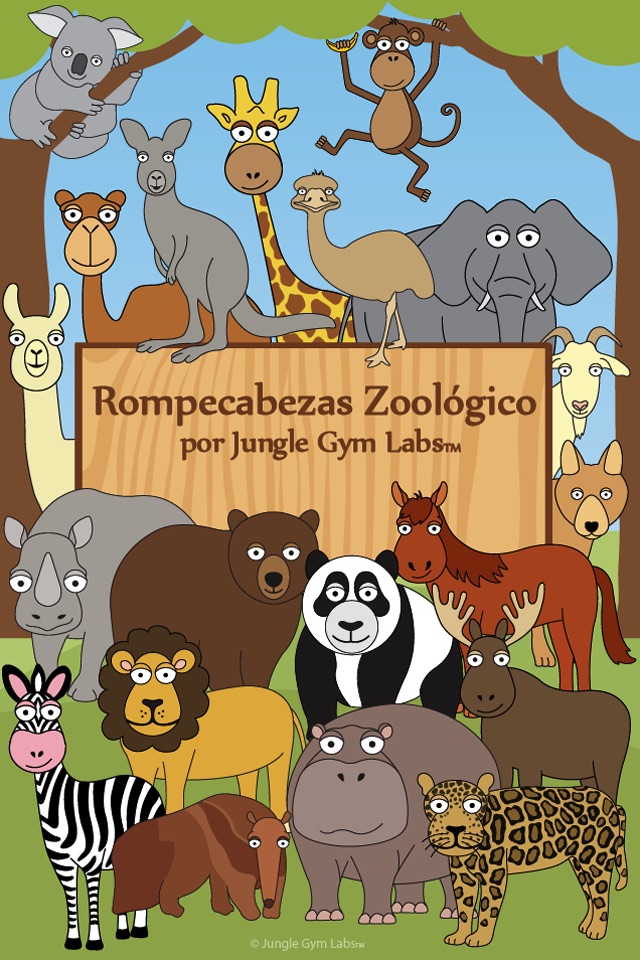 Toddler Puzzle Zoo Animal game screenshot 2
