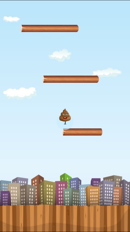A Jumpy Poo Happy Time: Avoid the Fall screenshot-3