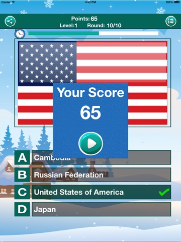 Flags Quiz - For Kids screenshot 2