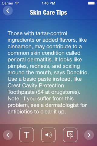 Free Skin Care Tips screenshot 2