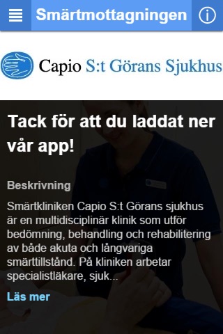 Smärtmottagningen screenshot 2