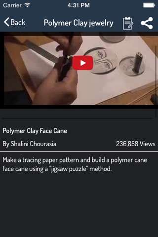 Polymer Clay Canes Guide - Video Guide screenshot 3