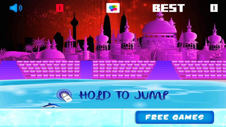 Jump Dolphin Beach Show - Ocean Tale Jumping Game FREE screenshot-4