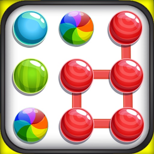 A hot Bubble Dots matching puzzle game:Connect the same color Bubbles icon