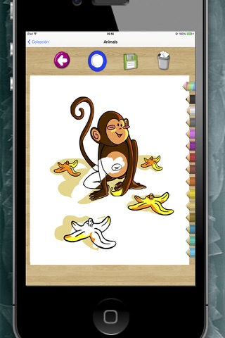 Animales para pintar y dibujos para colorear con rotulador mágico screenshot 2