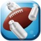 Football Toss Flick Can Knockdown