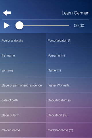 Learn GERMAN Fast and Easy - Learn to Speak German Language Audio Phrasebook and Dictionary App for Beginners screenshot 4
