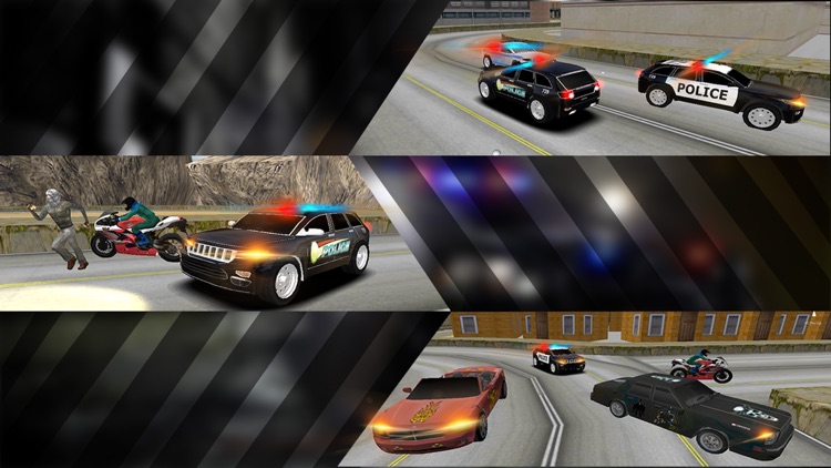 Police Car Chase : Street Racers 3D