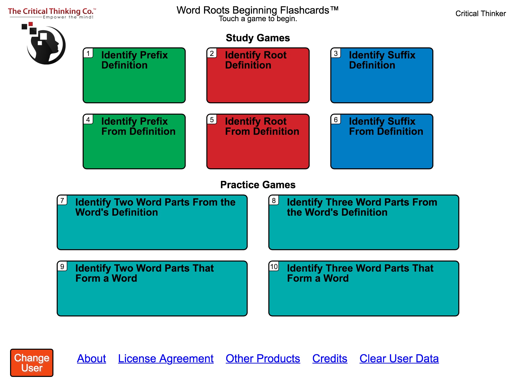 Word Roots Beginning Flashcards™ screenshot 2