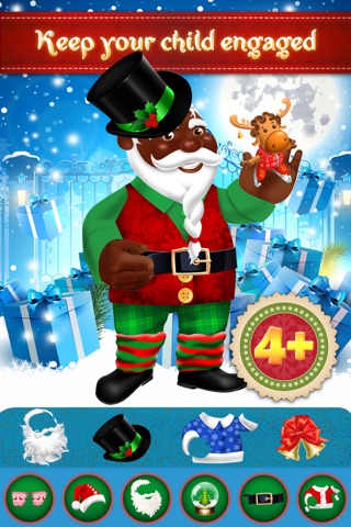 Design My Father Christmas Festive Crazy Party Game - Free App screenshot 2