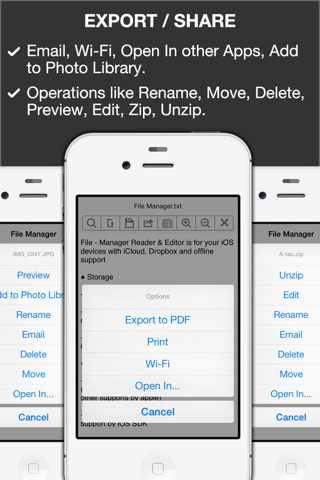 File - Manager Reader & Editor screenshot 3