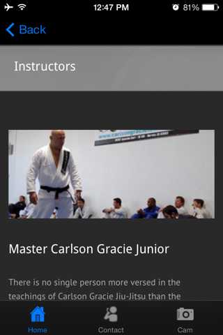 Carlson Gracie screenshot 4