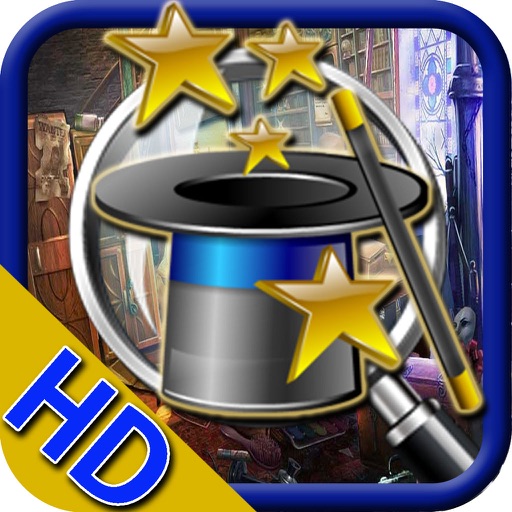 Hidden objects magical room icon