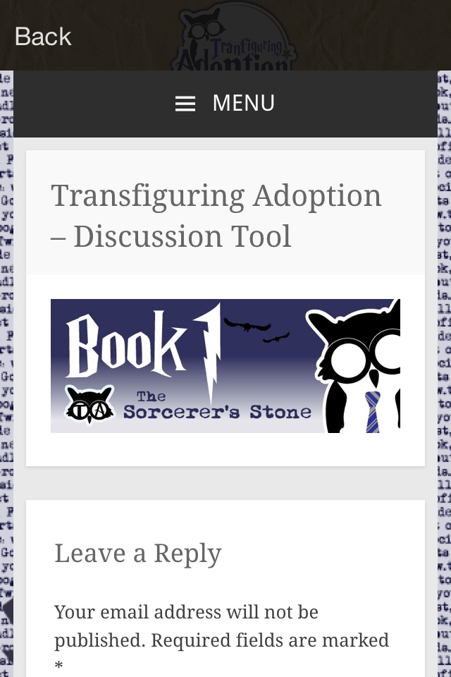 Transfiguring Adoption screenshot 3