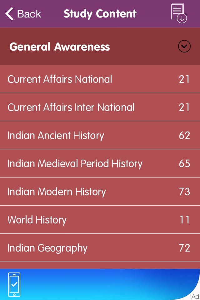 Exam Guide : GK Quiz screenshot 2