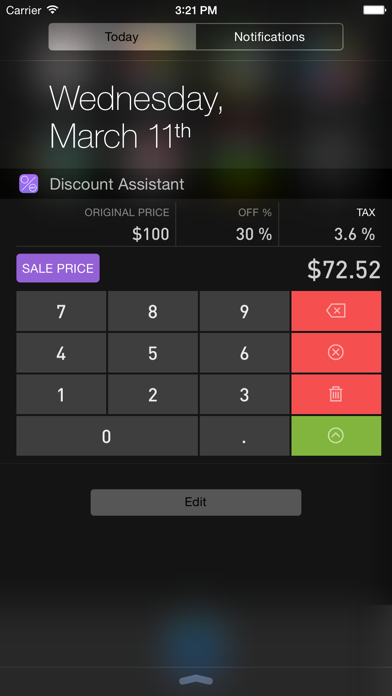 How to cancel & delete Discount Assistant - Shopping Calculator from iphone & ipad 1