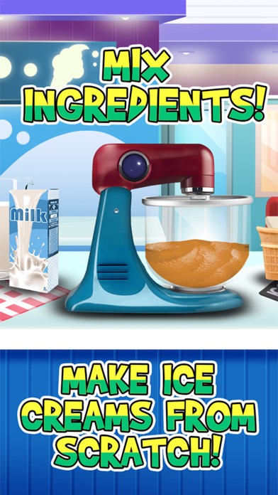 Awesome Ice Cream Parlor Maker - Frozen Jelly Dessert Free Screenshot on iOS