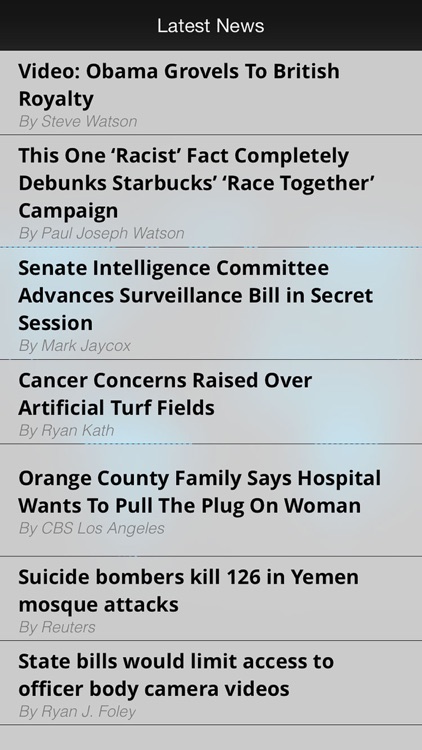 Info Wars News