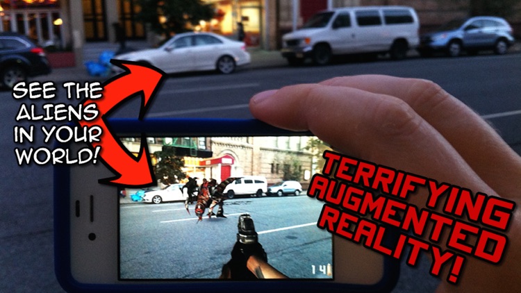 Aliens Everywhere! Augmented Reality Invaders from Space! FREE