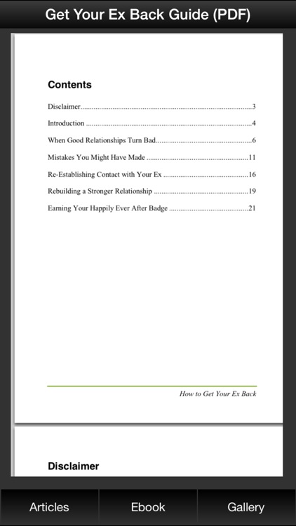 Get Your Ex Back Guide - Learn How To Get Your Ex Back screenshot-4