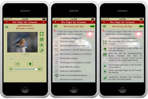 Die Vögel der Schweiz screenshot 4