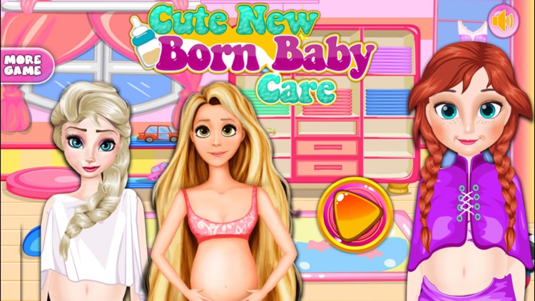 My New Baby Born Girl Game
