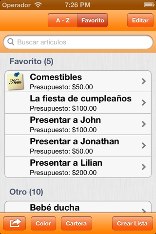 Smart Shopping List screenshot 2