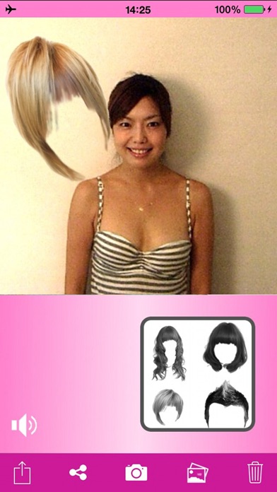 トライ ヘアースタイル screenshot1